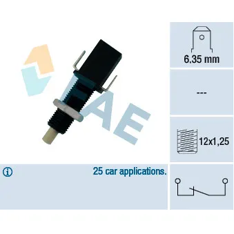 Interrupteur des feux de freins FAE