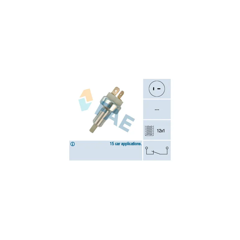 Interrupteur des feux de freins FAE 24180