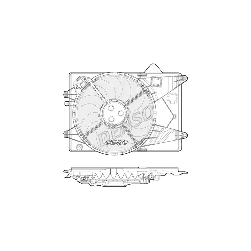 Ventilateur, refroidissement du moteur DENSO DER15001