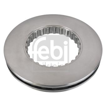 Jeu de 2 disques de frein arrière FEBI BILSTEIN 179042