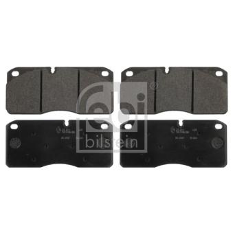 Jeu de 4 plaquettes de frein avant FEBI BILSTEIN