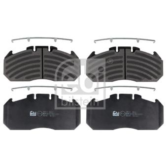 Jeu de 4 plaquettes de frein avant FEBI BILSTEIN