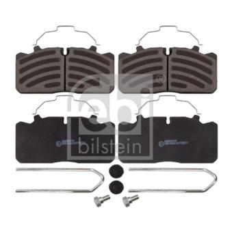 Jeu de 4 plaquettes de frein avant FEBI BILSTEIN 16564