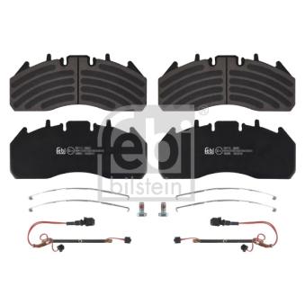 Jeu de 4 plaquettes de frein avant FEBI BILSTEIN 16690