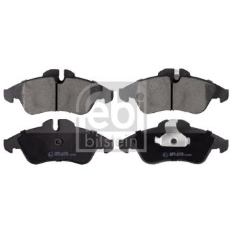 Jeu de 4 plaquettes de frein avant FEBI BILSTEIN