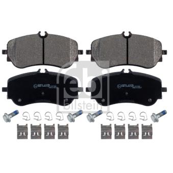 Jeu de 4 plaquettes de frein arrière FEBI BILSTEIN 16985