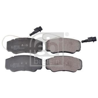 Jeu de 4 plaquettes de frein arrière FEBI BILSTEIN 116254