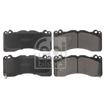 Jeu de 4 plaquettes de frein avant FEBI BILSTEIN