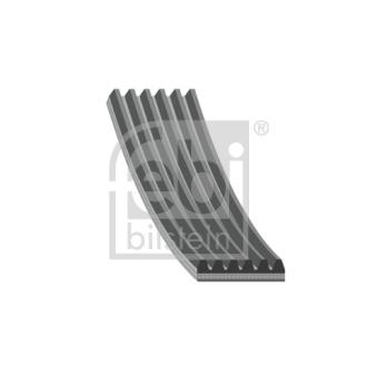 Courroie trapézoïdale à nervures FEBI BILSTEIN 28955