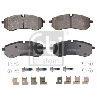 Jeu de 4 plaquettes de frein arrière FEBI BILSTEIN 193461
