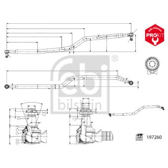 Barre de direction FEBI BILSTEIN 197260