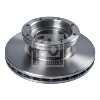 Jeu de 2 disques de frein arrière FEBI BILSTEIN