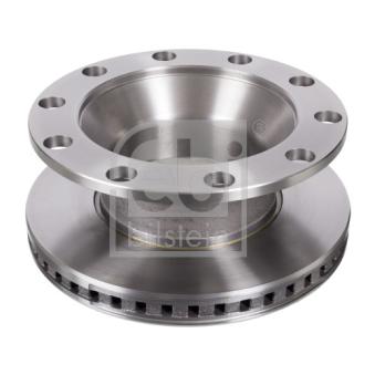 Jeu de 2 disques de frein arrière FEBI BILSTEIN 101736