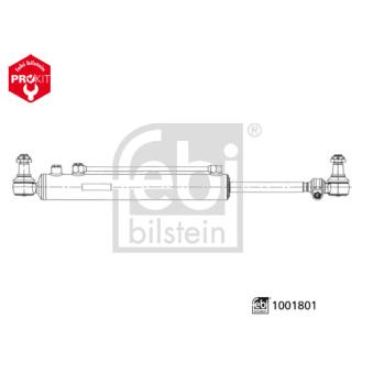 Vérin, direction assistée FEBI BILSTEIN 1001801