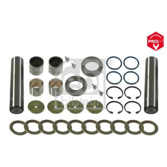 Kit d'assemblage, pivot de fusée d'essieu FEBI BILSTEIN 24658