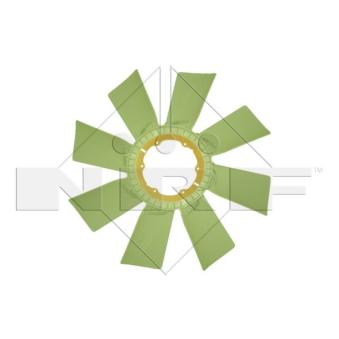 Roue du souffleur, refroidissementdu moteur NRF 49835