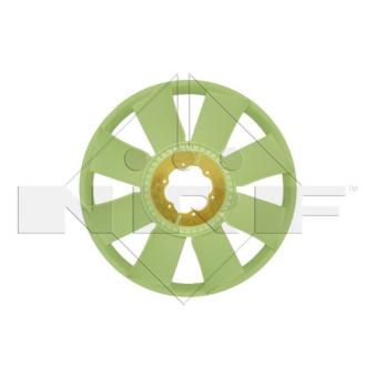 Roue du souffleur, refroidissementdu moteur NRF 49840