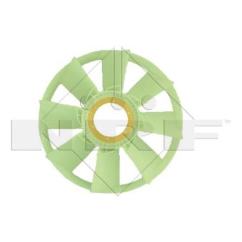 Roue du souffleur, refroidissementdu moteur NRF 49801