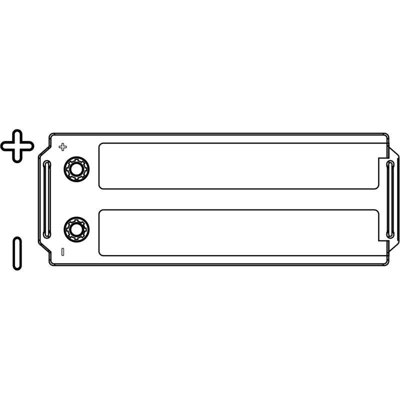 Batterie de démarrage EXIDE EE1403 - Visuel 2