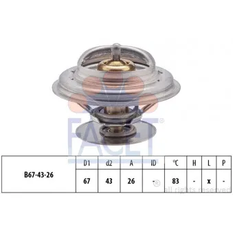 Thermostat d'eau FACET