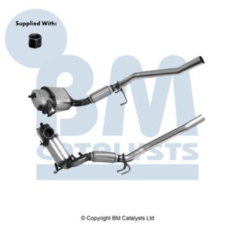Filtre à particules / à suie, échappement BM CATALYSTS BM11165H