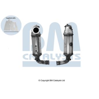 Filtre à particules / à suie, échappement BM CATALYSTS BM15079H