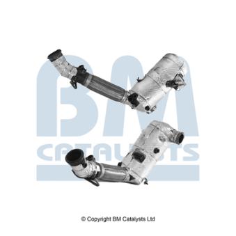 Filtre à particules / à suie, échappement BM CATALYSTS BM11657H