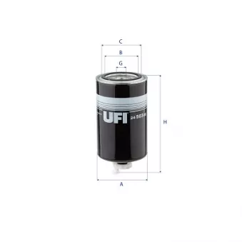 Filtre à carburant UFI