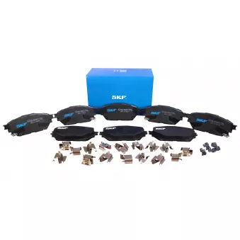Jeu de 4 plaquettes de frein SKF VKBP 81340 A