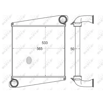 Intercooler, échangeur NRF