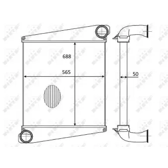 Intercooler, échangeur NRF