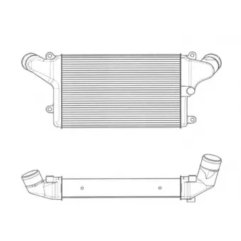 Intercooler, échangeur NRF 30776