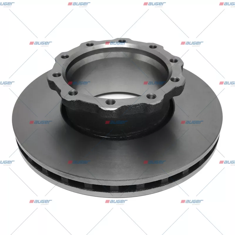 Jeu de 2 disques de frein avant AUGER 31417