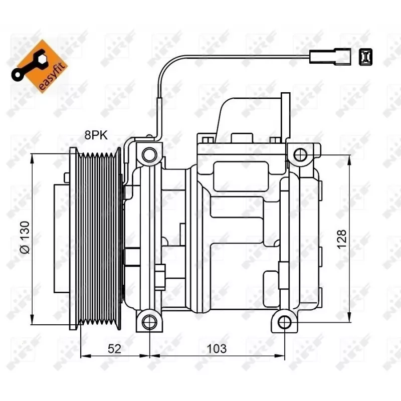 Compresseur, climatisation NRF 32824