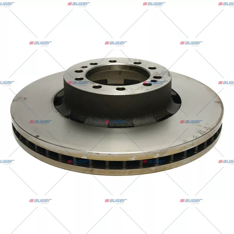 Jeu de 2 disques de frein avant AUGER 31445