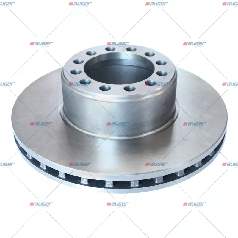 Jeu de 2 disques de frein avant AUGER 31438
