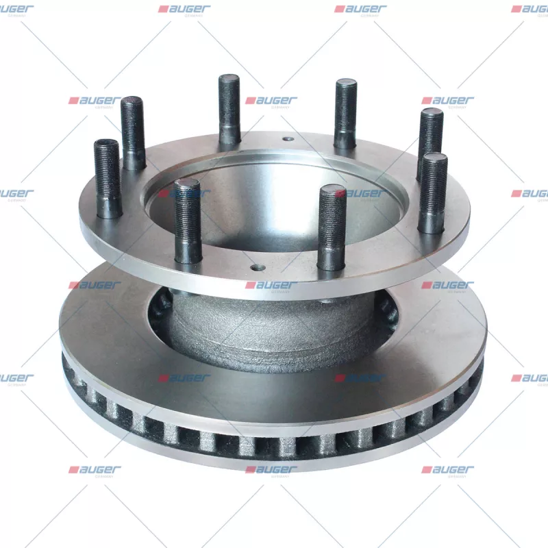 Jeu de 2 disques de frein avant AUGER 31433