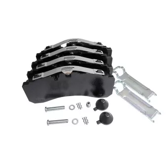 Jeu de 4 plaquettes de frein KNORR-BREMSE