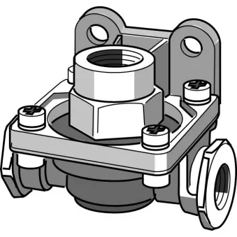 Vave de desserrage rapide KNORR-BREMSE