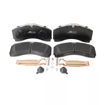 Jeu de 4 plaquettes de frein KNORR-BREMSE