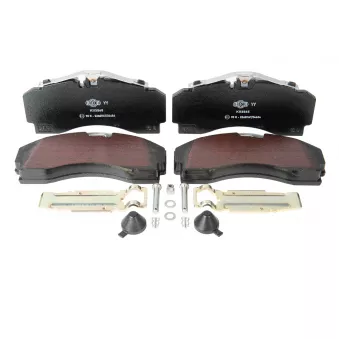 Jeu de 4 plaquettes de frein KNORR-BREMSE