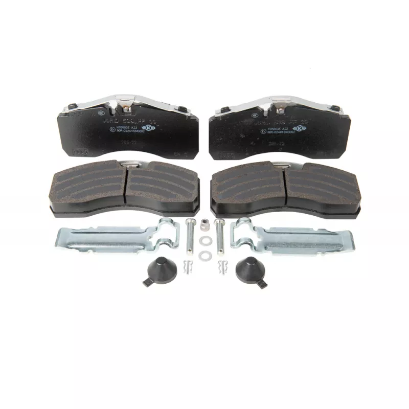 Jeu de 4 plaquettes de frein KNORR-BREMSE K078206K50