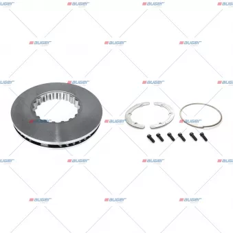 Jeu de 2 disques de frein avant AUGER