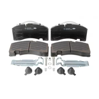 Jeu de 4 plaquettes de frein KNORR-BREMSE