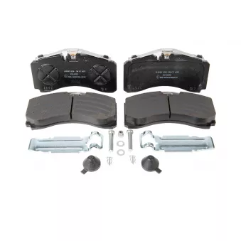 Jeu de 4 plaquettes de frein avant KNORR-BREMSE