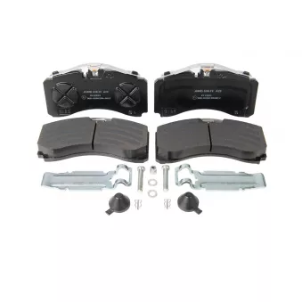 Jeu de 4 plaquettes de frein avant KNORR-BREMSE