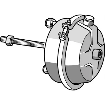 Cylindre de frein à diaphragme KNORR-BREMSE