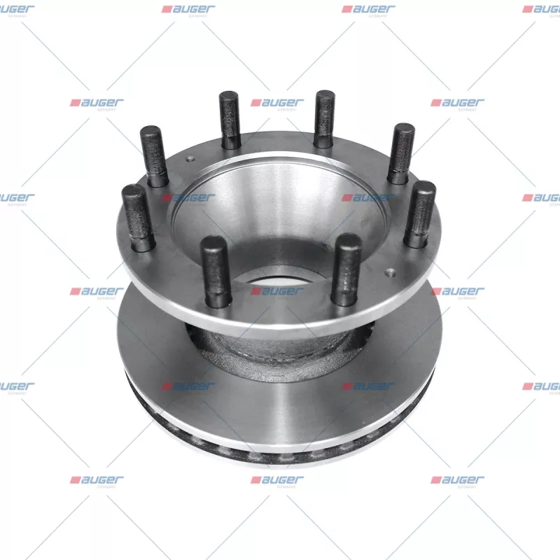 Jeu de 2 disques de frein avant AUGER 31434