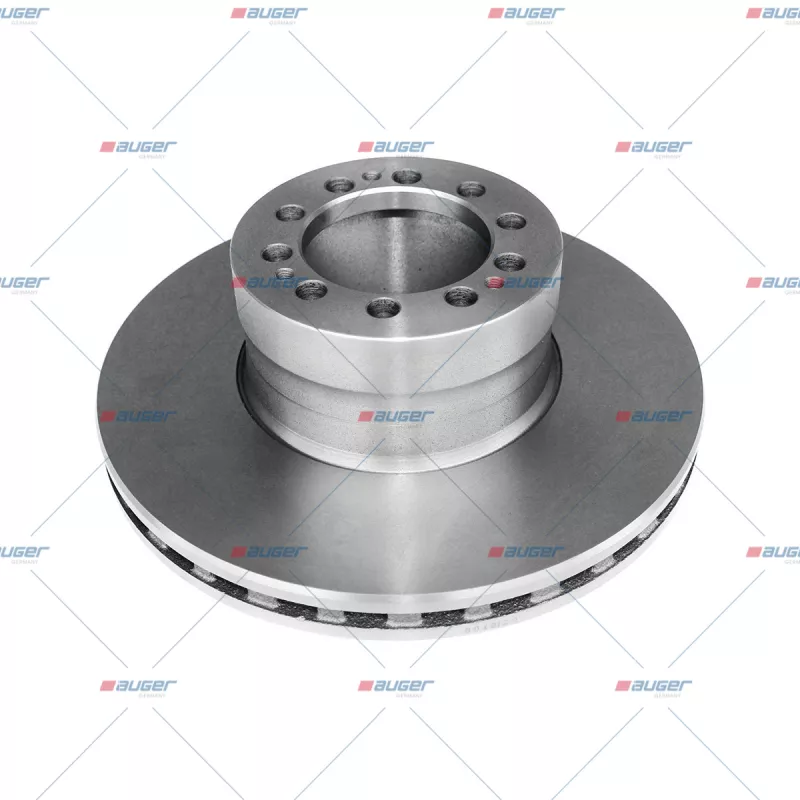 Jeu de 2 disques de frein avant AUGER 31424