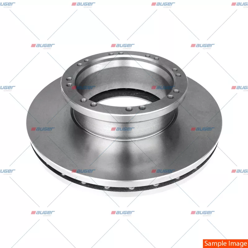 Jeu de 2 disques de frein avant AUGER 31410